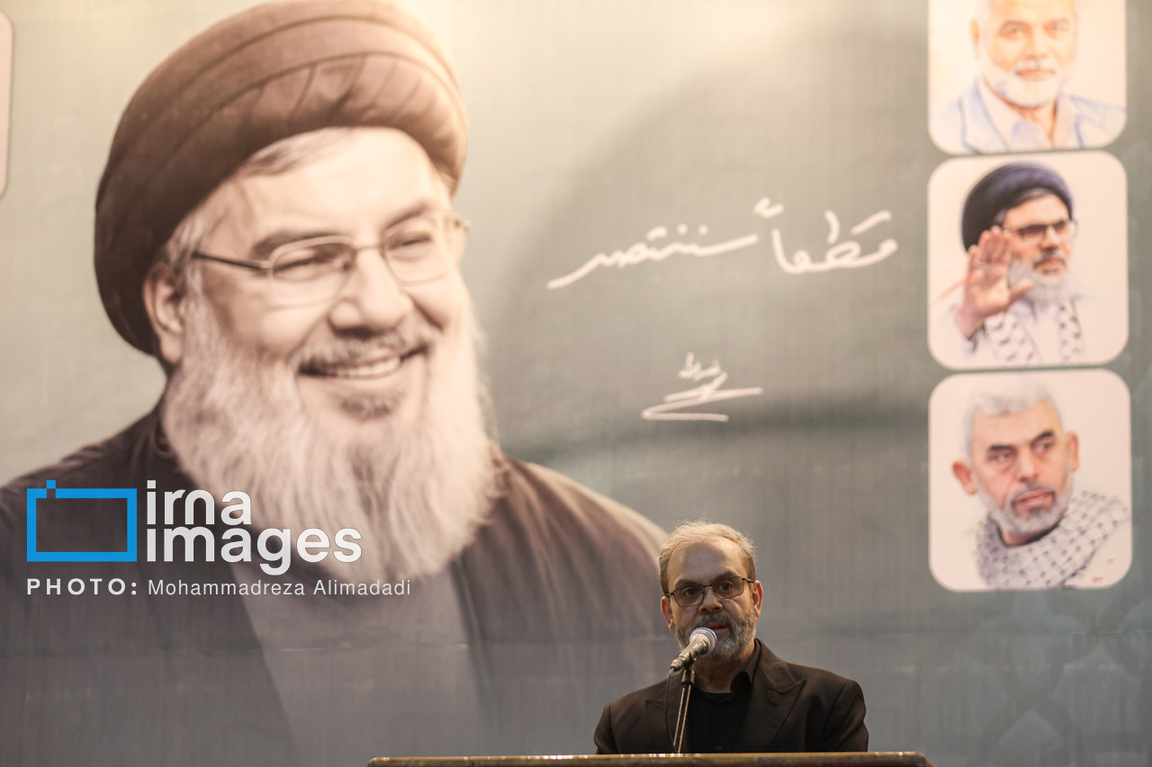 اربعین شهادت سید حسن نصرالله در حرم مطهر امام (ره)