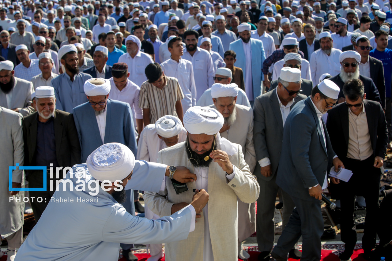 نماز عید «قربان» در بندر ترکمن