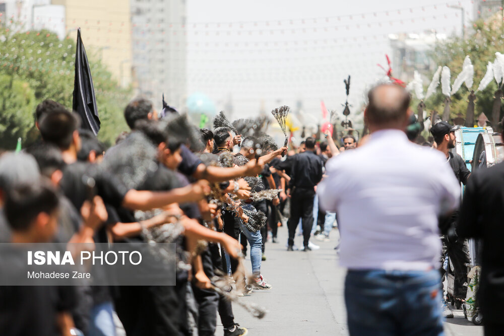 مراسم عزاداری تاسوعای حسینی مشهد