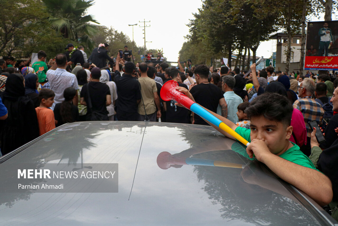 استقبال از محمد هادی ساروی در آمل