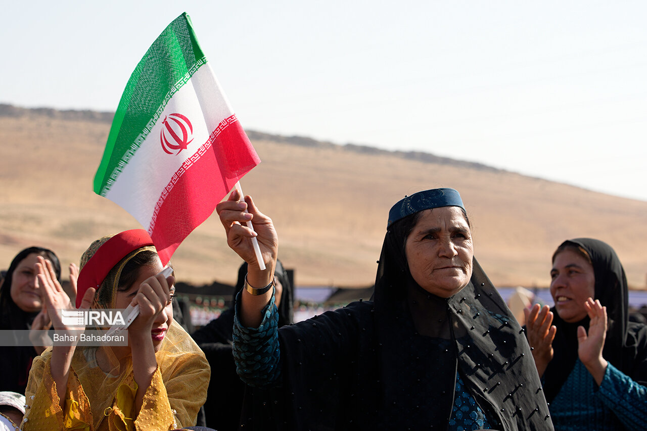 رئیس جمهور در جشن بزرگ عشایر دشت سقاوه