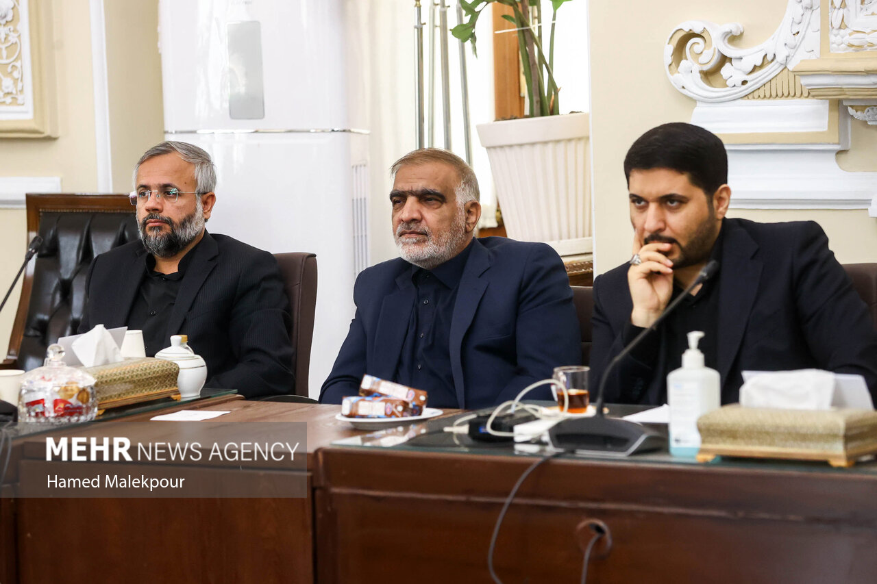 جلسه شورای هماهنگی مجلس با حضور قالیباف