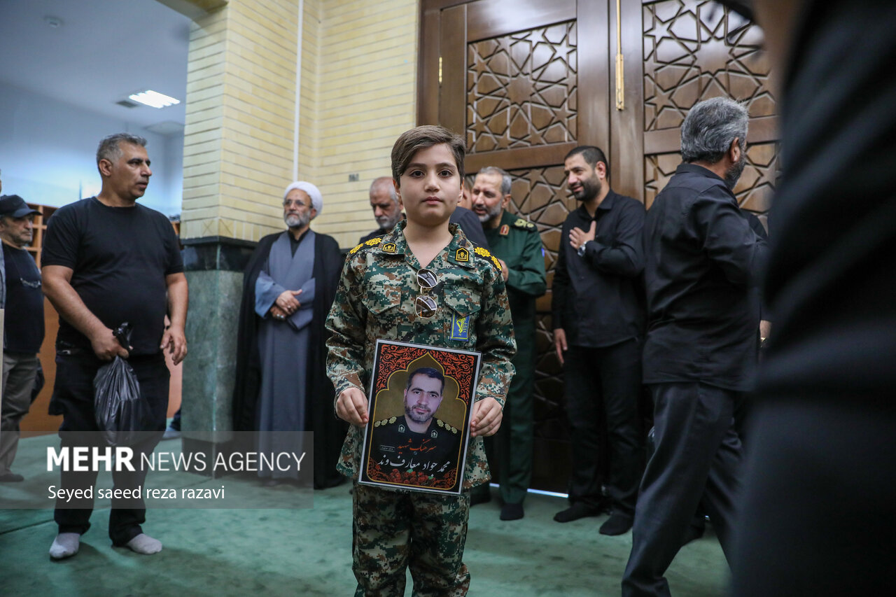 مراسم گرامیداشت اربعین شهدای هوافضای سپاه با حضور قالیباف 