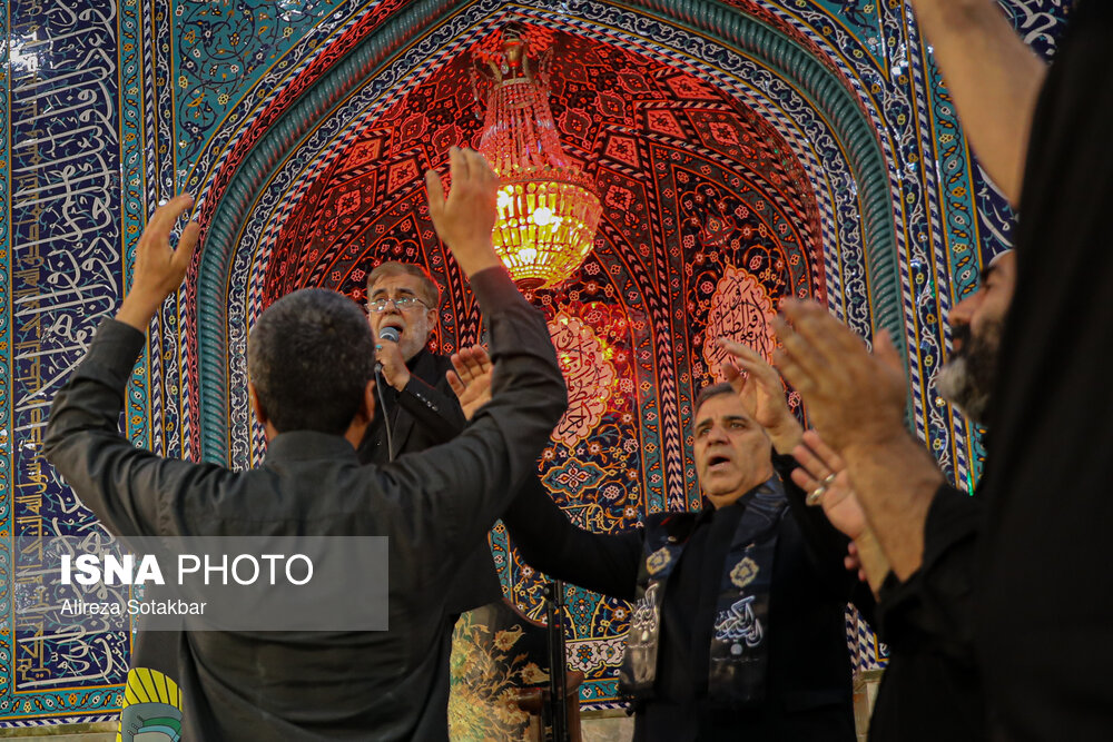 عزاداری شب پنجم محرم - حرم شاه عبدالعظیم (ع)