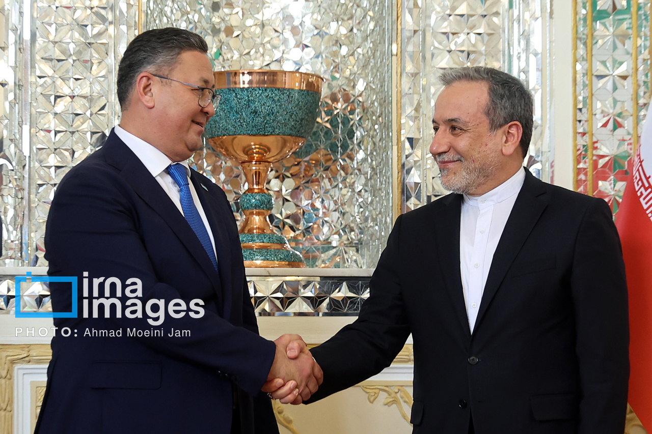 وزرای امور خارجه ایران و قزاقستان