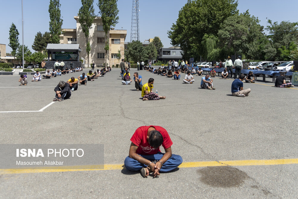 کشفیات هفدهمین مرحله طرح ارتقاء امنیت اجتماعی - کرج