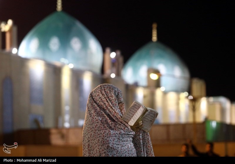  مراسم احیا در مسجدمقدس جمکران