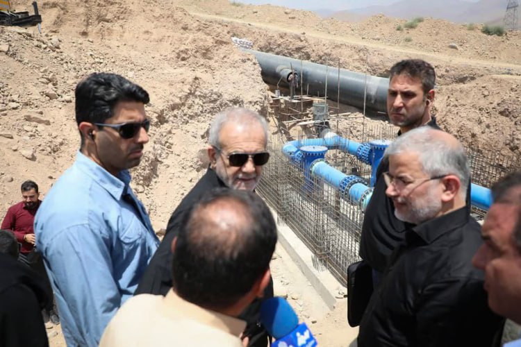 بازدید رئیس‌جمهور از پروژه‌های عمرانی‌ البرز