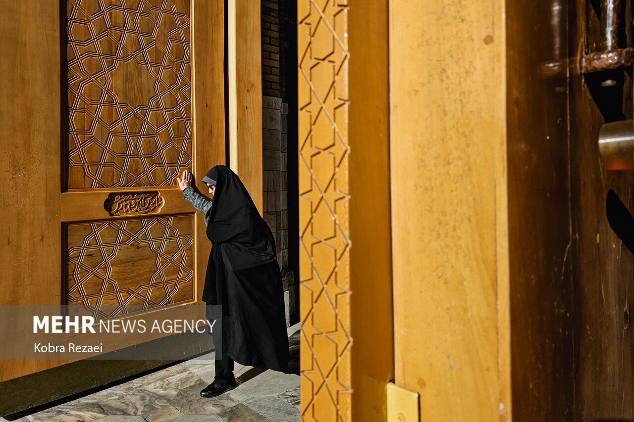 حال و هوای حرم امام رضا (ع) در روز میلاد امام جواد (ع)