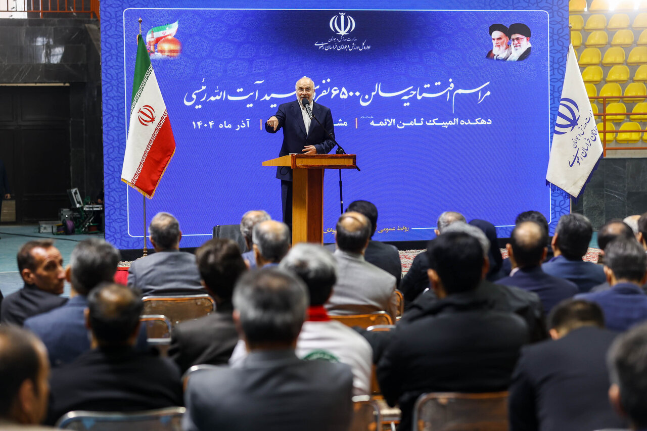  افتتاح خانه کشتی شهدای طرقبه با حضور قالیباف