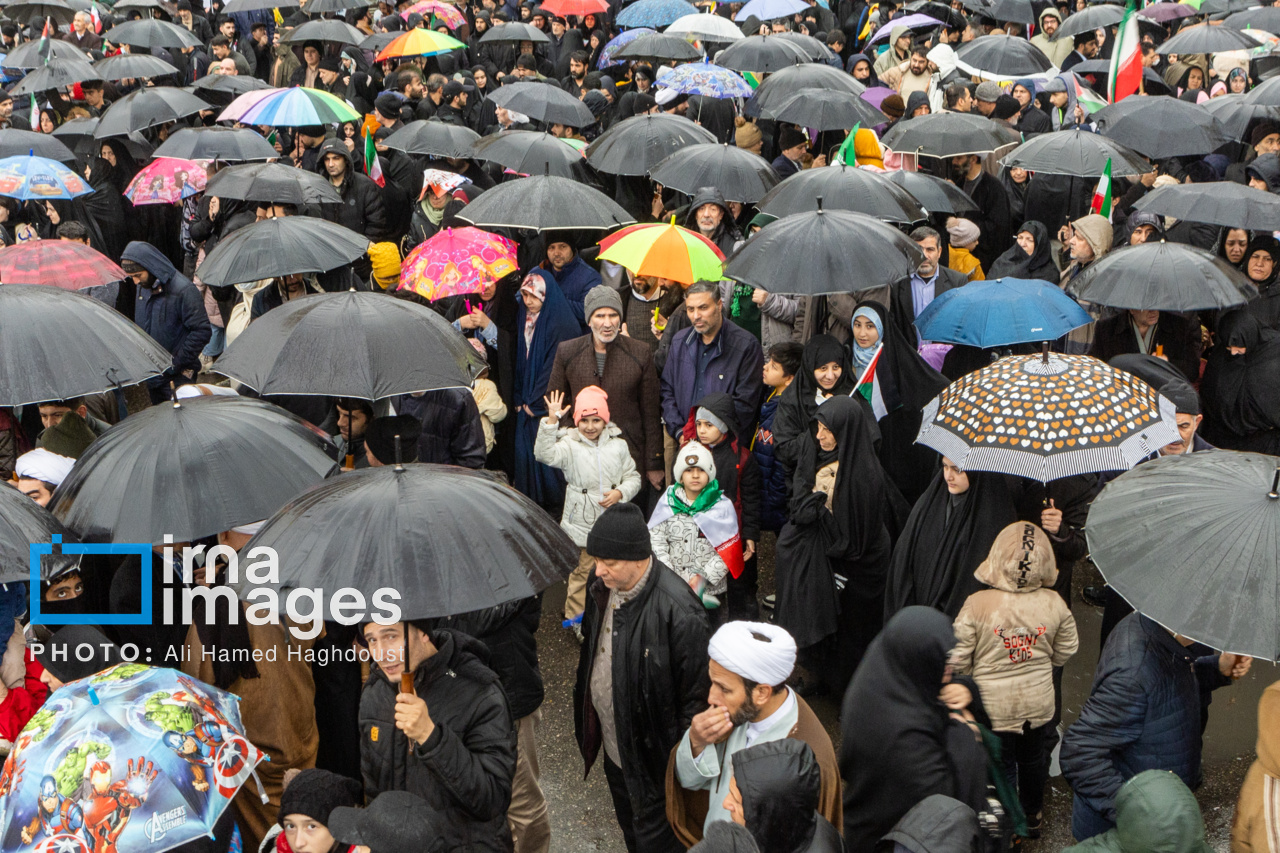 راهپیمایی ۲۲ بهمن در تبریز