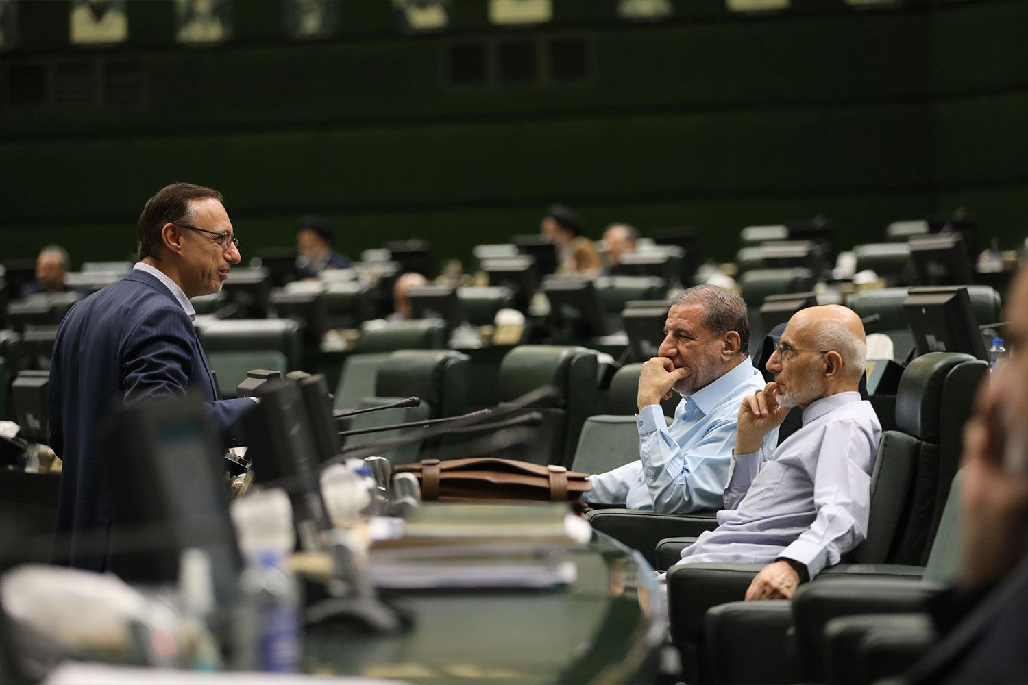 نشست فراکسیون انقلاب اسلامی مجلس با حضور قالیباف