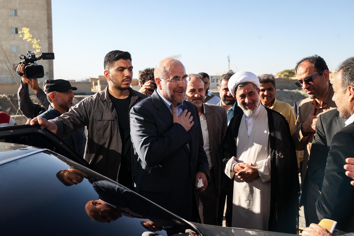 بازدید قالیباف از کلان پروژه 