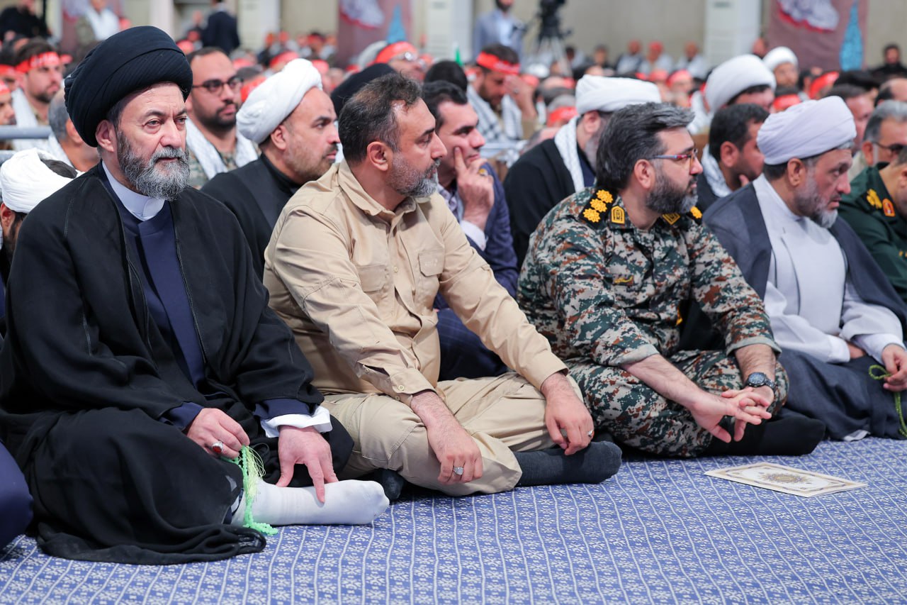 مراسم روز بسیج در حسینیه امام خمینی(ره)