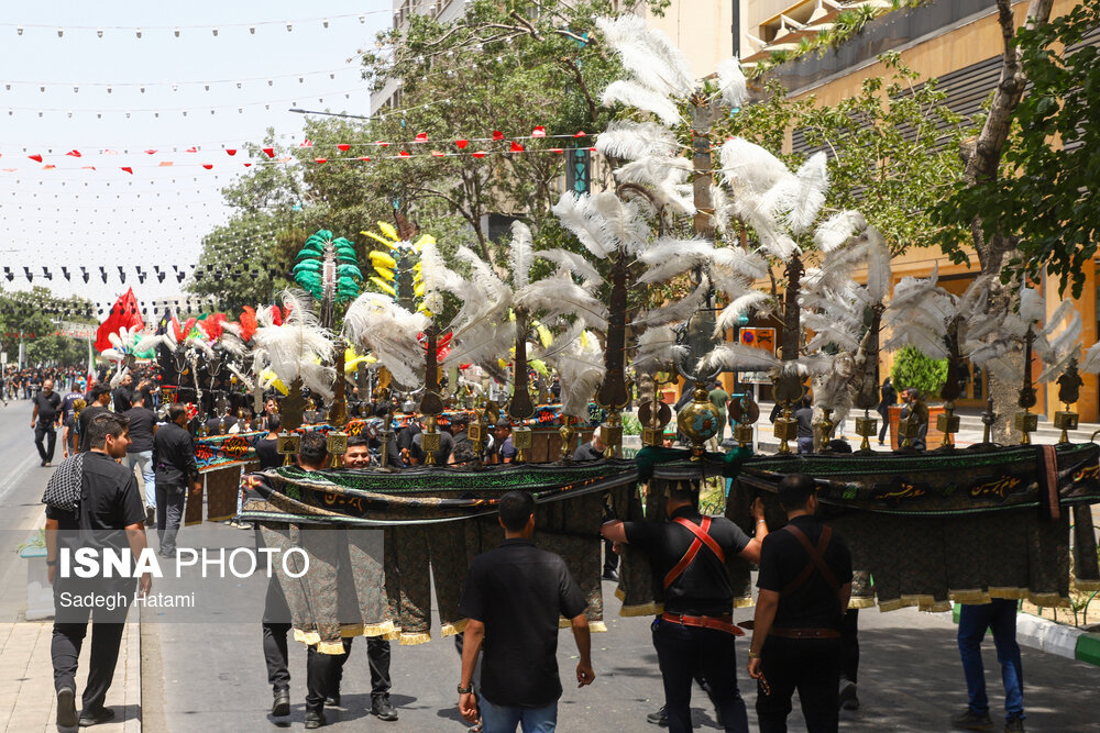 مراسم عزاداری تاسوعای حسینی مشهد