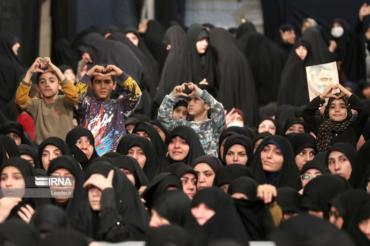 آخرین شب مراسم عزاداری حضرت فاطمه‌زهرا (س)