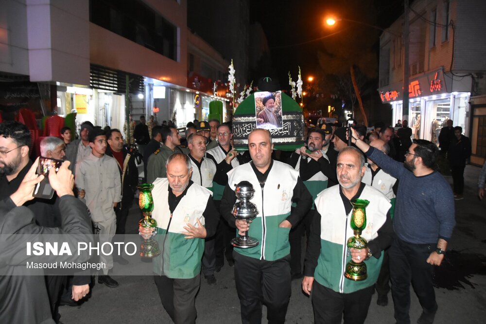 مراسم وداع با پیکر آیت الله سید محمد شاهچراغی