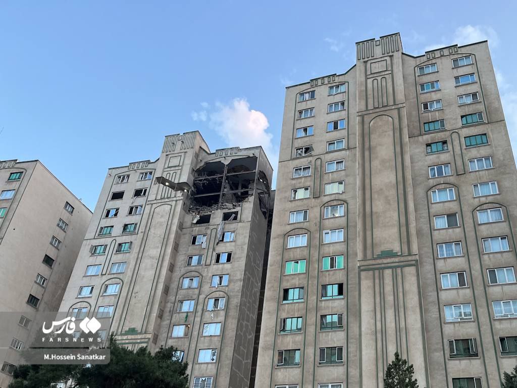 حمله رژبم صهیونیستی به برخی مناطق در تهران