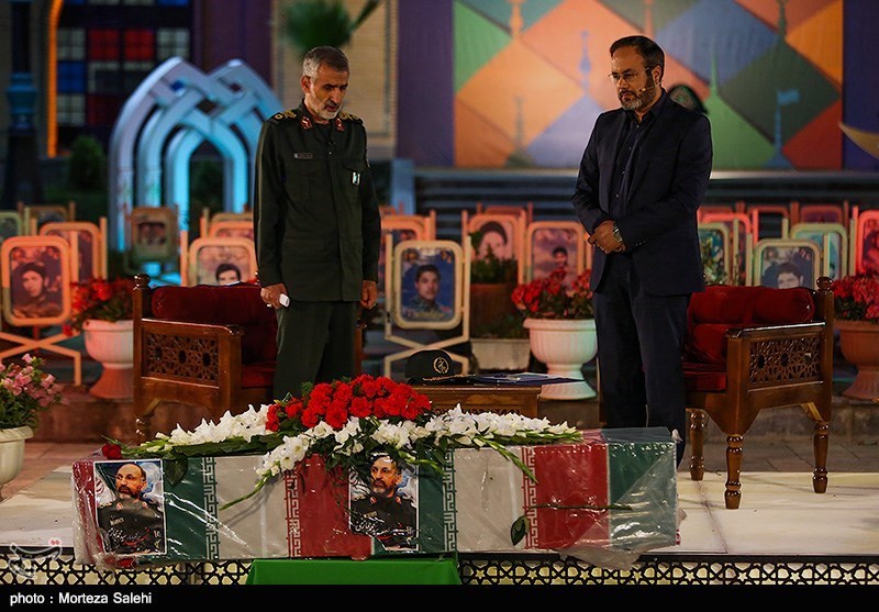  ورود پیکر مطهر سردار حجازی به اصفهان