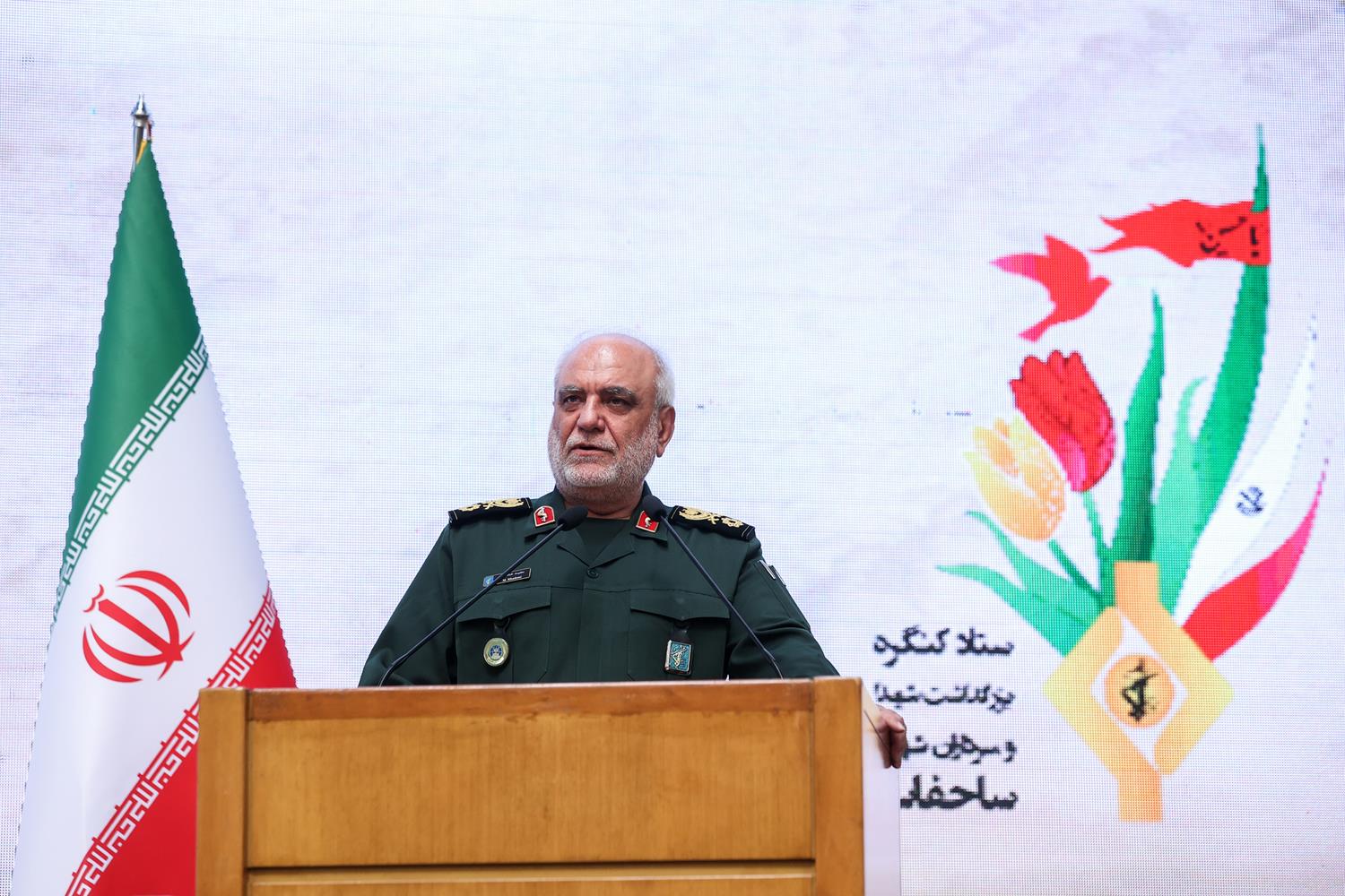 حضور قالیباف در کنگره بزرگداشت شهدای سازمان حفاظت اطلاعات سپاه