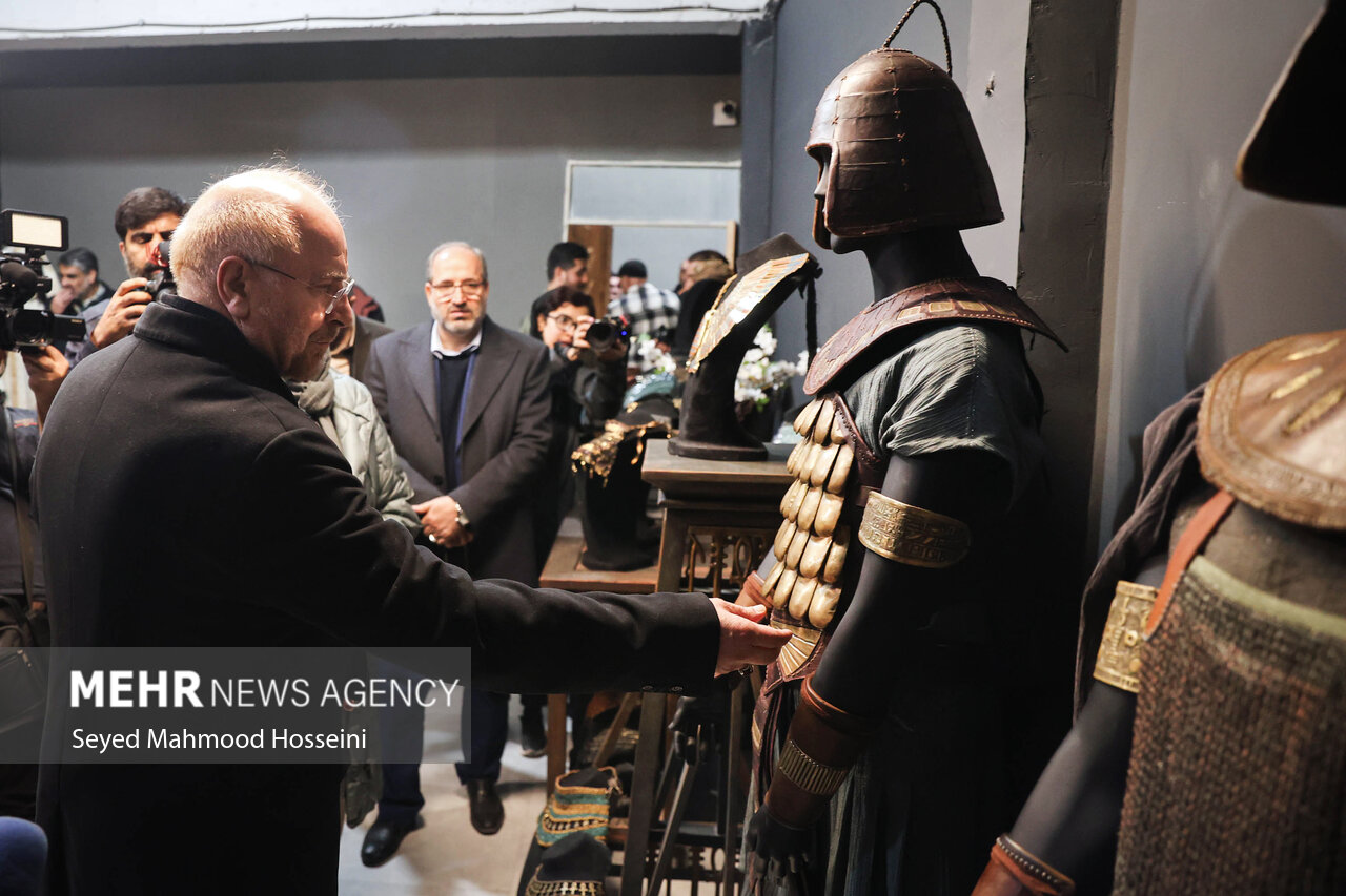 بازدید قالیباف از مراحل ساخت دو سریال تلویزیونی