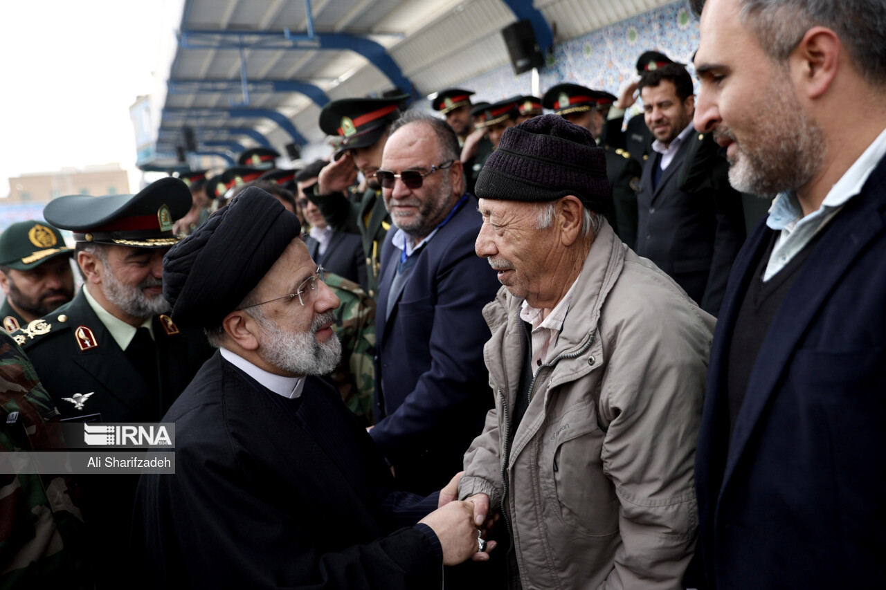 مراسم دانش آموختگی دانشگاه علوم انتظامی با حضور رئیسی