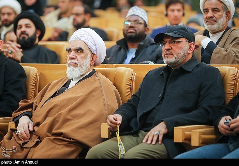 قالیباف در  اجلاس بین المللی مکتب شهید سلیمانی