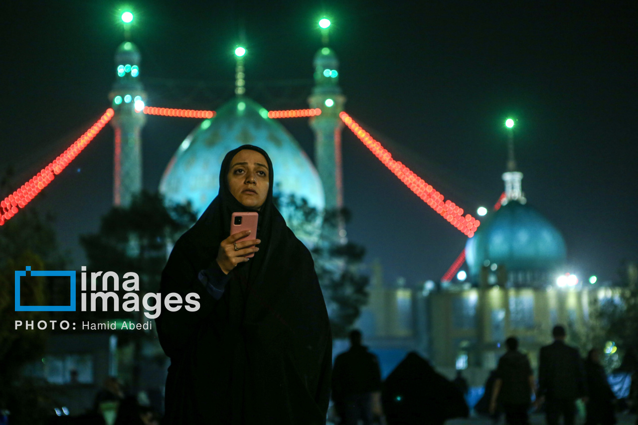 احیای شب بیست و یکم رمضان در مسجد جمکران