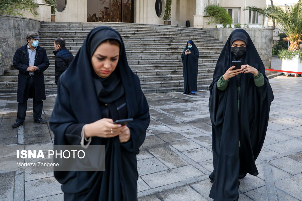 وزرا در جمع خبرنگاران درحاشیه جلسه دولت 