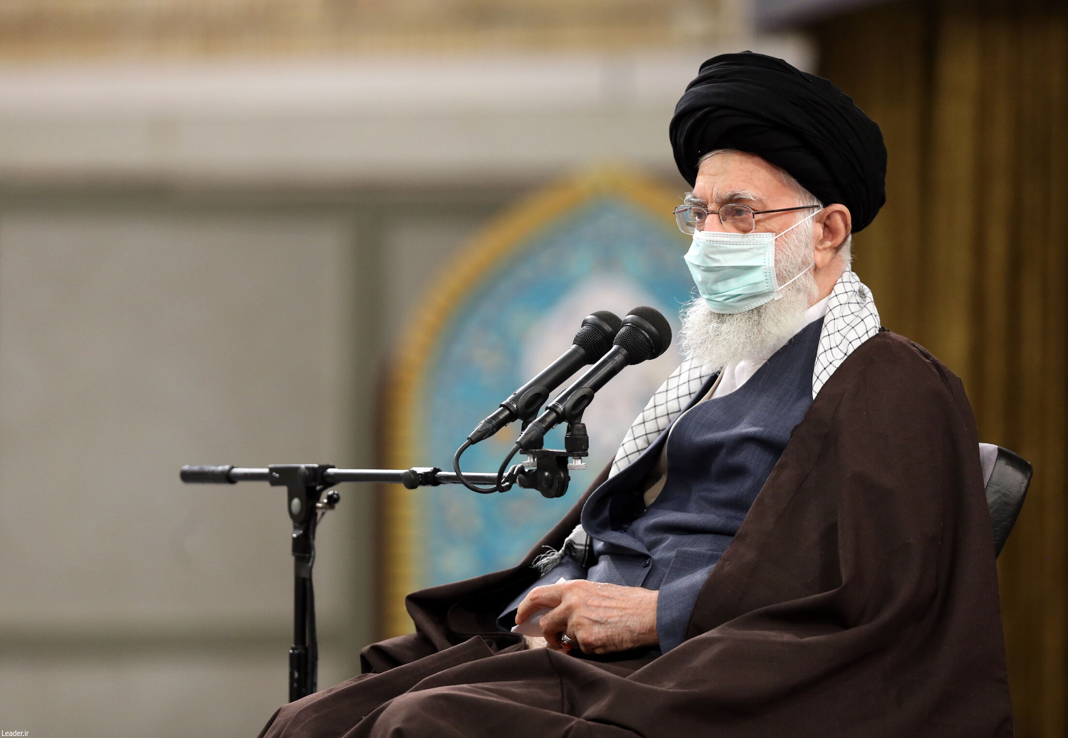 دیدار دست‌اندرکاران کنگره‌ شهدای ایلام با رهبر انقلاب