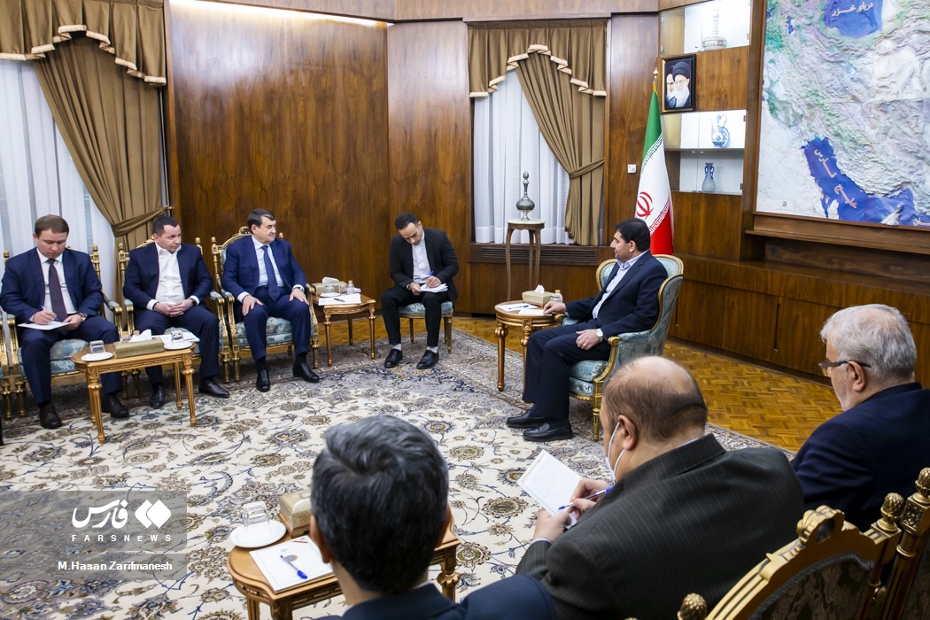 دیدار دستیار رئیس جمهور روسیه با محمد مخبر