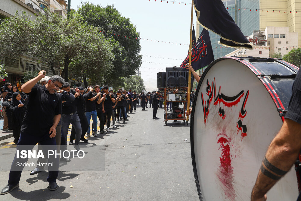 مراسم عزاداری تاسوعای حسینی مشهد