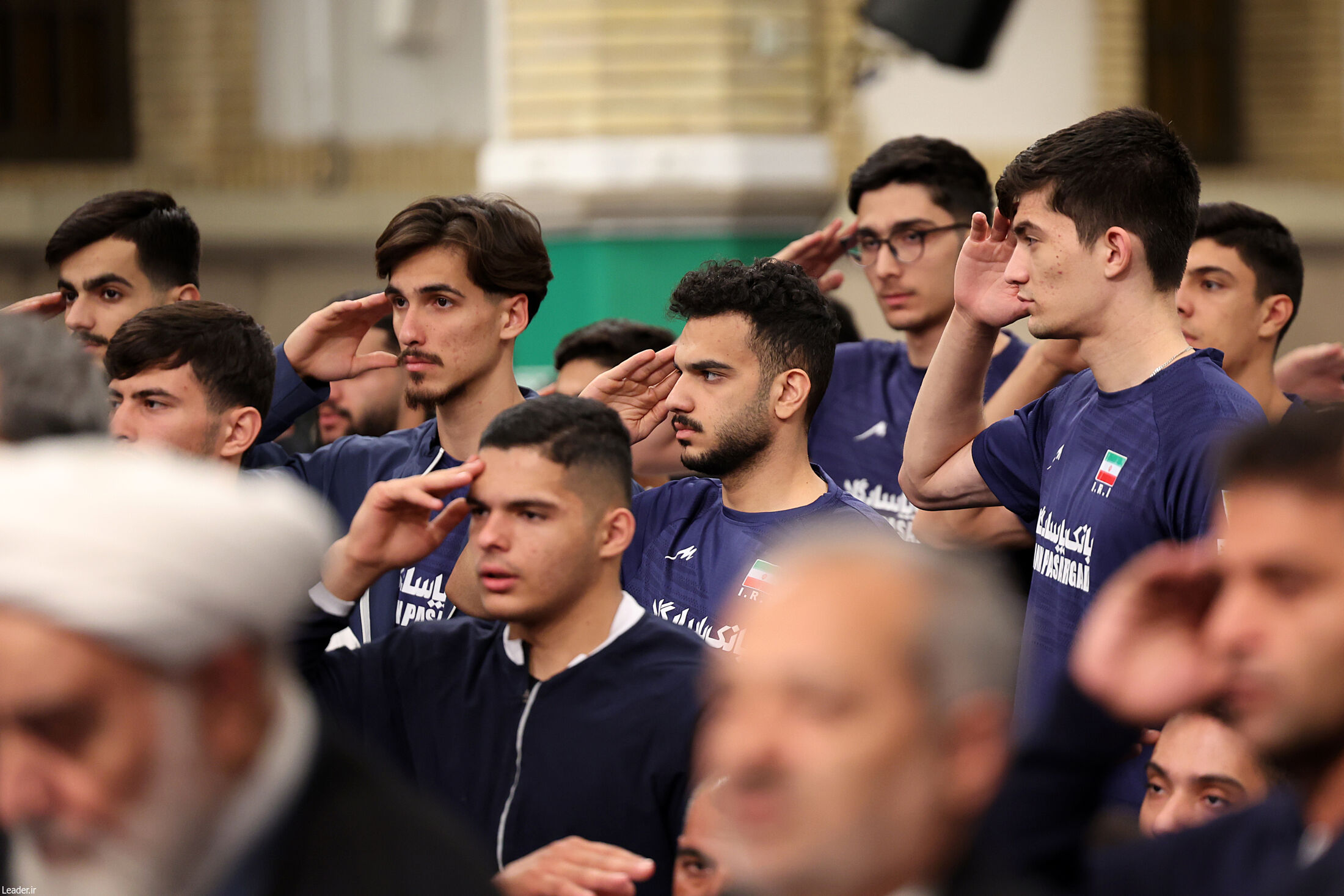 تصاویری از دیدار مدال‌آوران ورزشی و علمی با رهبر انقلاب