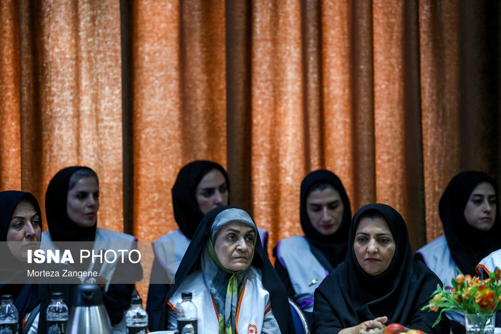 مراسم رژه خودرویی اورژانس اجتماعی در تهران