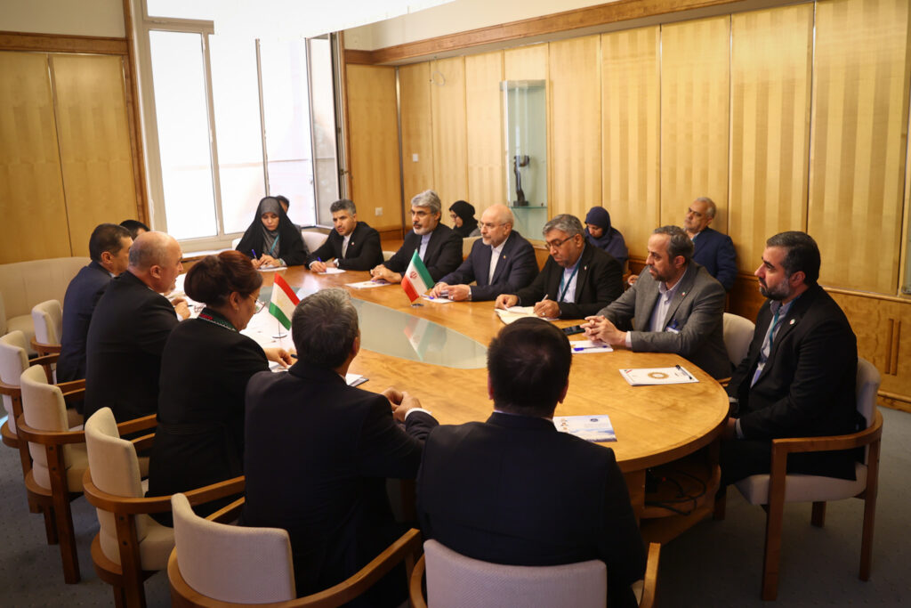 دیدار قالیباف با رئیس مجلس تاجیکستان