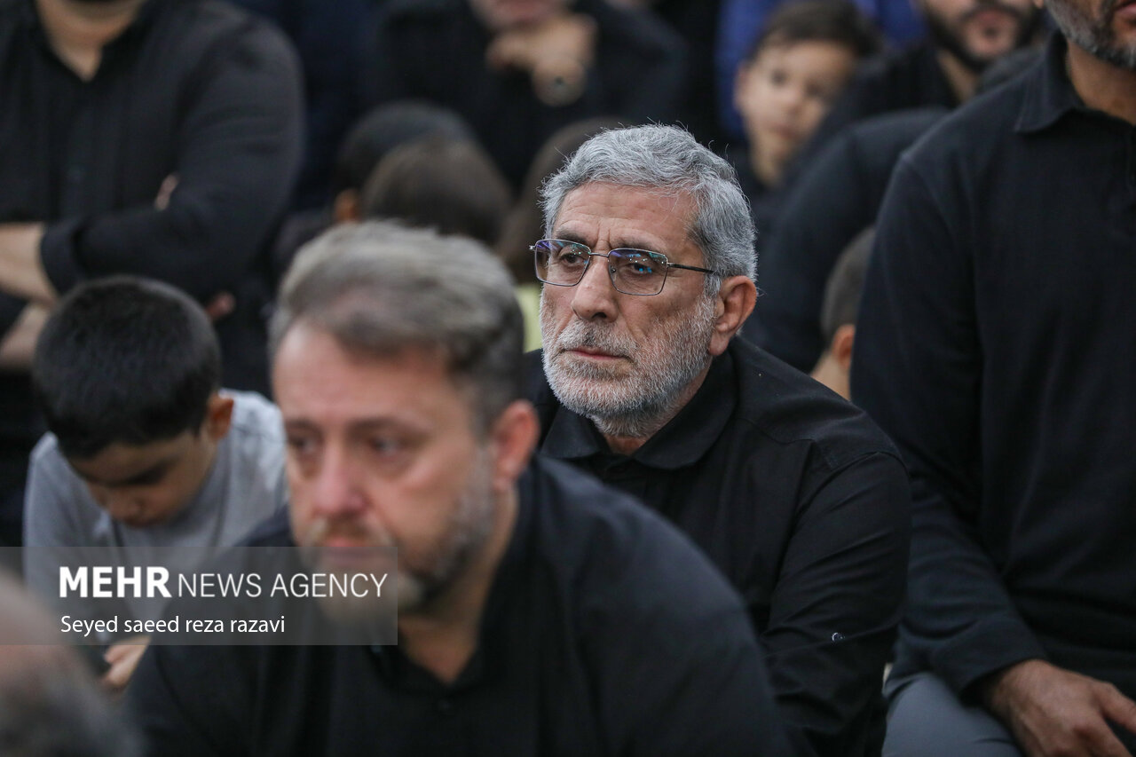 مراسم گرامیداشت اربعین شهدای هوافضای سپاه با حضور قالیباف 