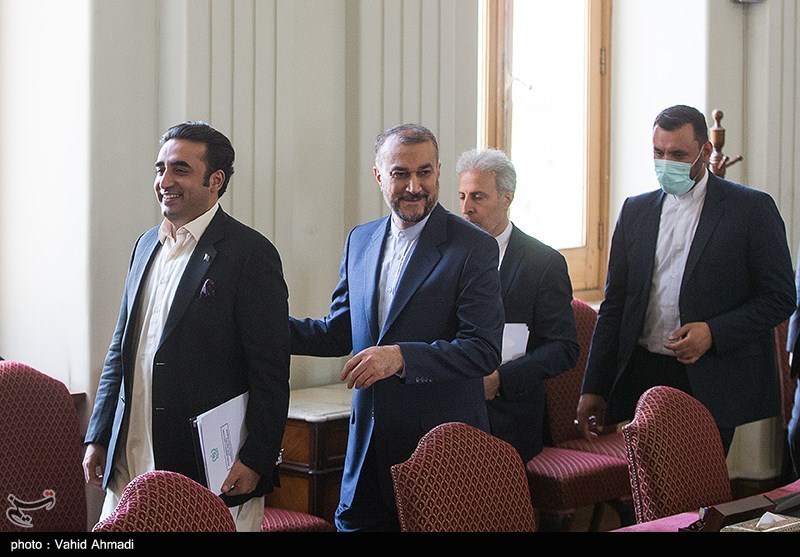 دیدار وزرای خارجه ایران و پاکستان