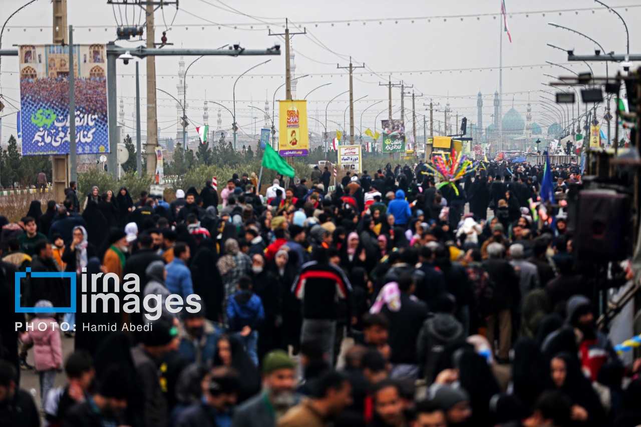 مسجد جمکران در شب ولادت حضرت قائم (عج)