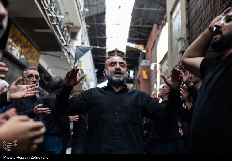 عزاداری ۲۸ صفر در بازار تهران
