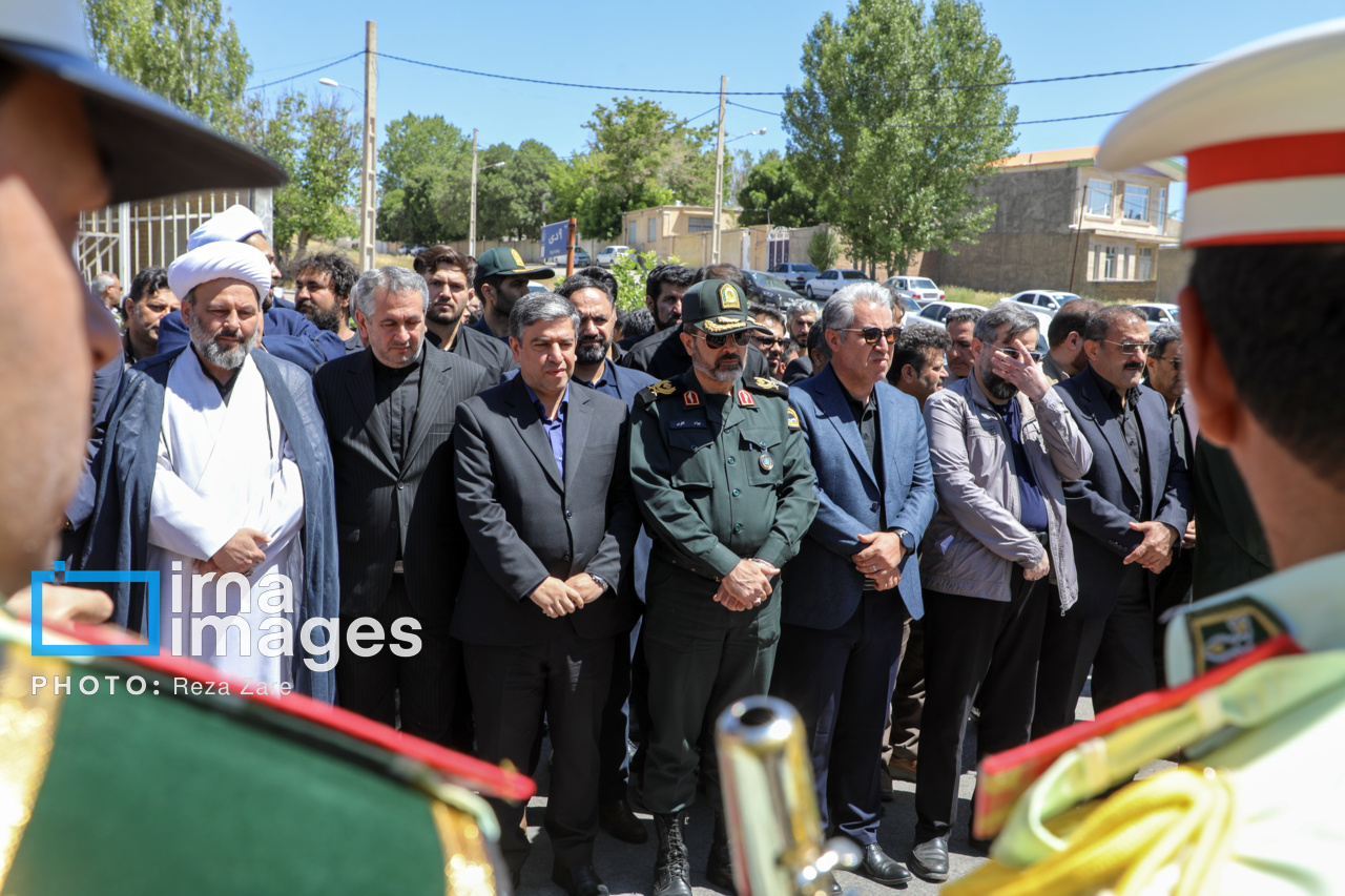 تشییع پیکر شهید «محمدرضا نوروزی مهماندوست