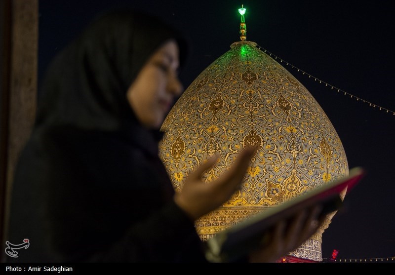  مراسم احیای شب قدر در حرم مطهر حضرت شاهچراغ (ع)