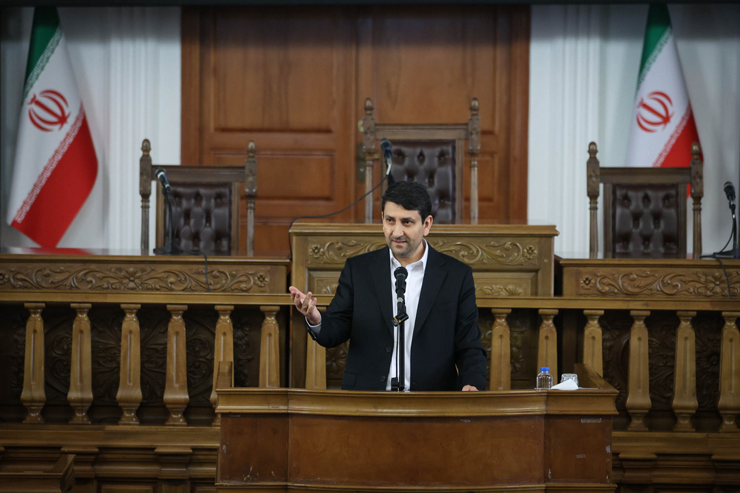 حضور و سخنرانی قالیباف در نشست هوش مصنوعی