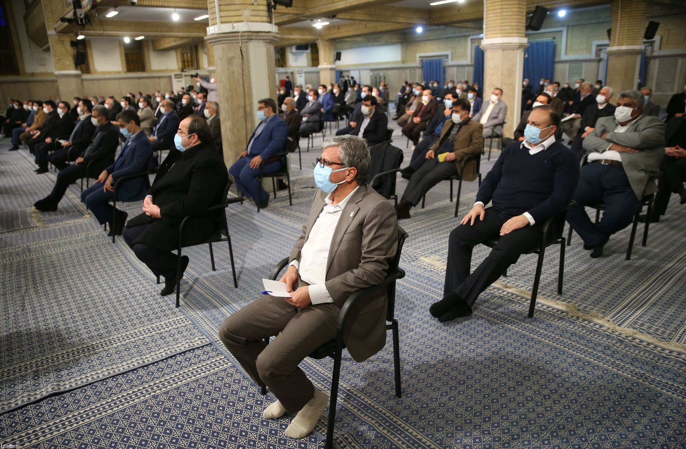 دیدار جمعی از فعالان بخش‌های تولید با رهبر انقلاب