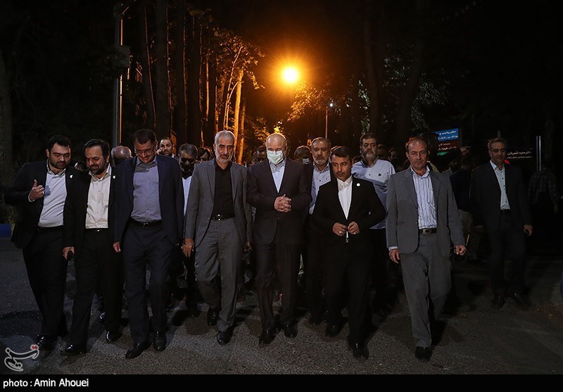 حضور رئیس مجلس در کنگره معلمان انقلاب اسلامی