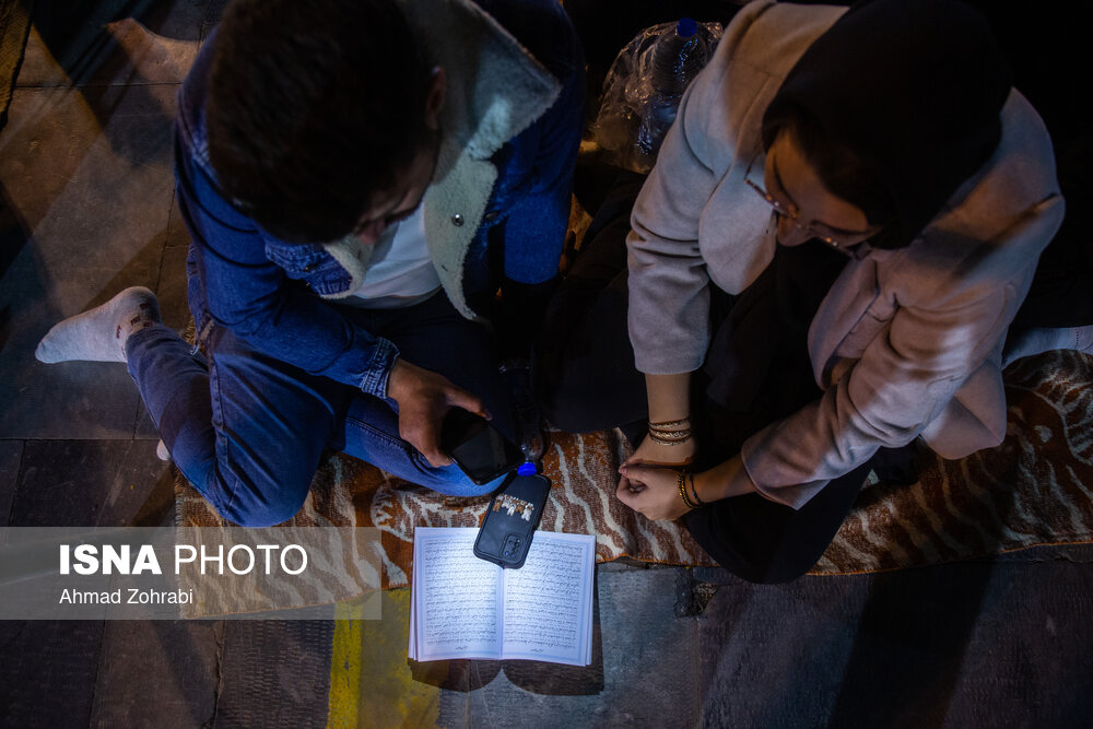  شب نوزدهم ماه رمضان در حرم حضرت فاطمه معصومه(س)