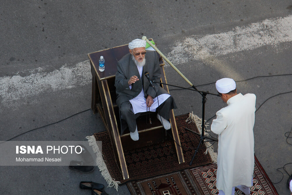 نماز عید سعید فطر اهل سنت در گرگان 