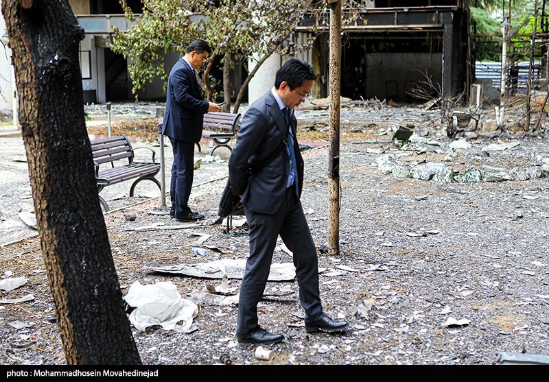 بازدید سفرا از ساختمان شیشه ای صداوسیما
