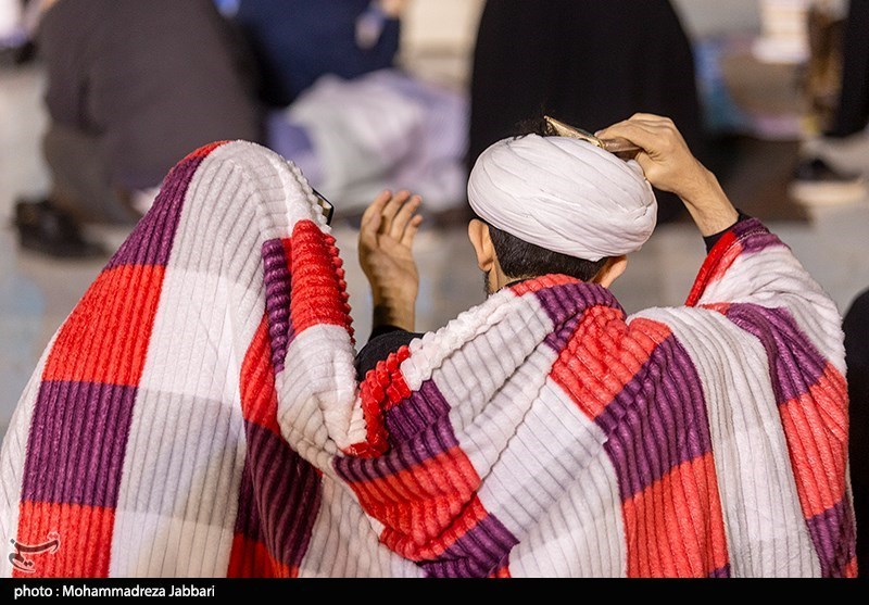 مراسم احیای شب قدر در مسجد جمکران 