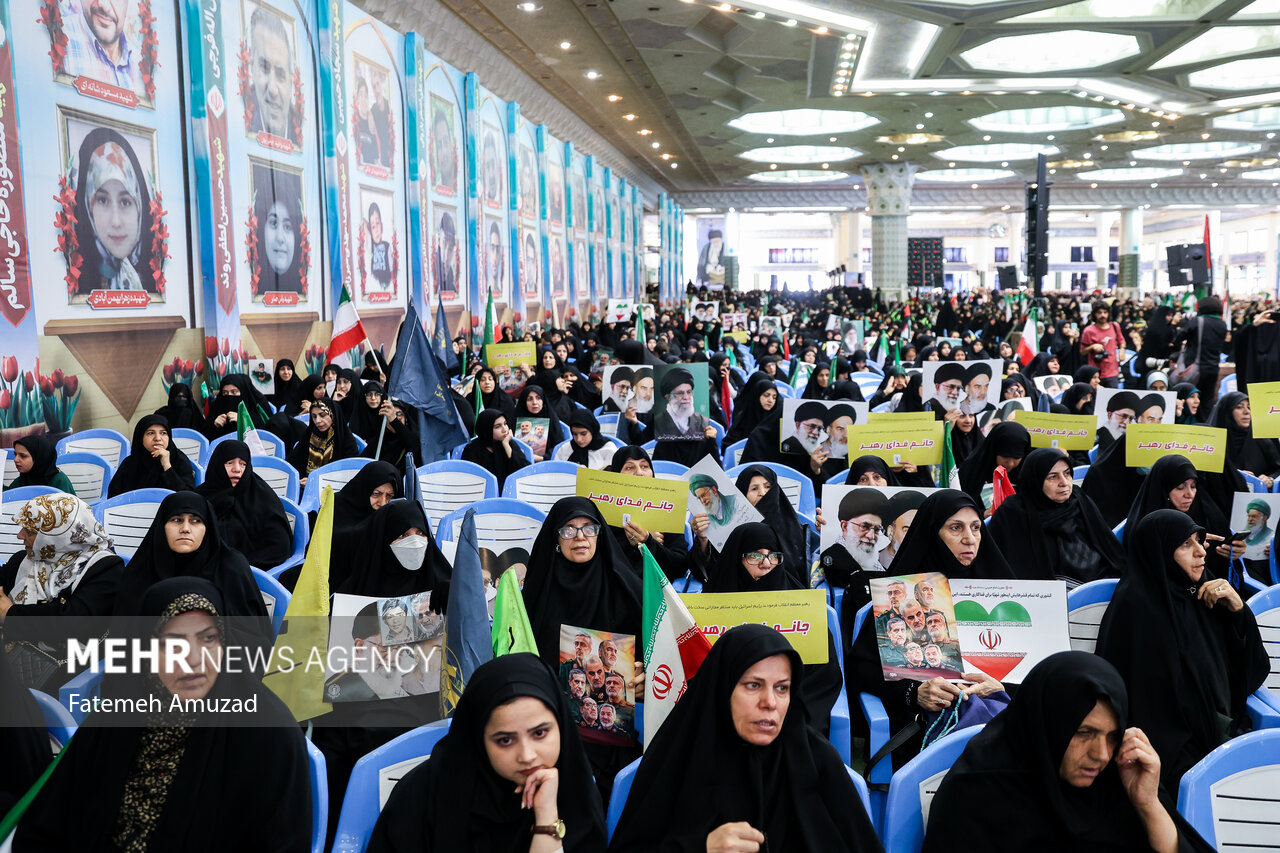 مراسم اربعین شهدای اقتدار ایران