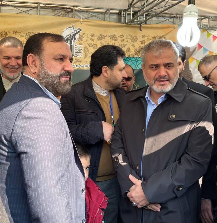  حضور مسئولین در راهپیمایی ۲۲ بهمن